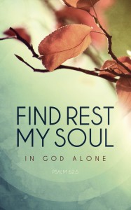 Find Rest Ministry Bulletin