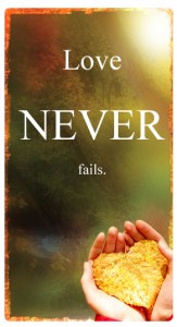 love never fails