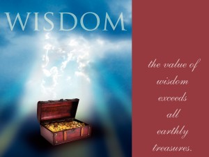 wisdom is a treasure