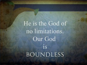 boundless God
