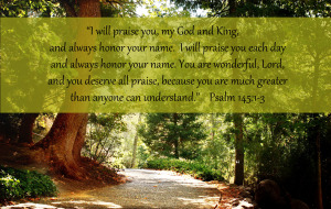 Psalm 145 November 4