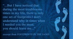 footprints in the sand Nov2014