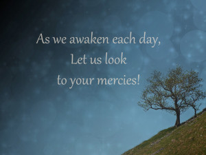 as we awaken