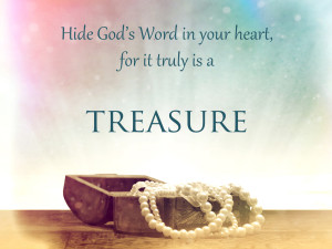 gods word our hidden treasure