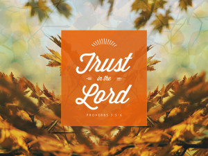 trusting Jesus